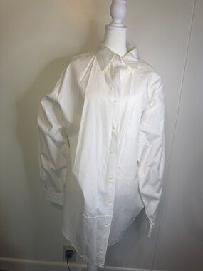 Daniel Cremieux White Shirt with Black Label